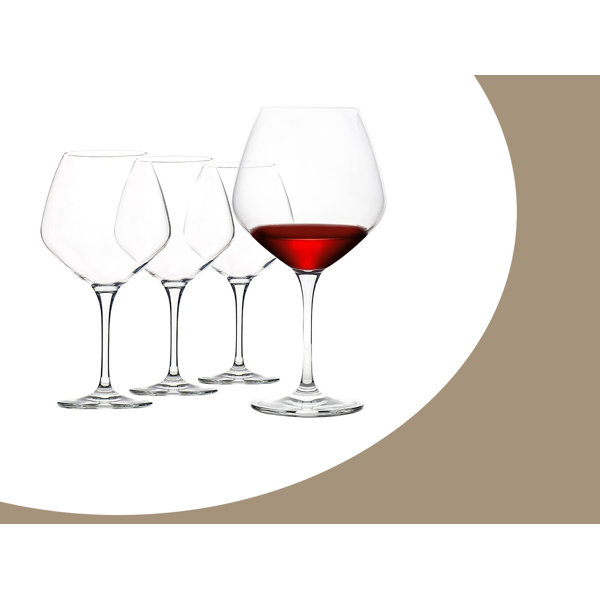 Eternal Night Oversized Wine Glasses, Large Red Wine Glasses Set Of 4